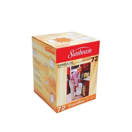 Sunbeam Trashrac Sunbeam Trashrac 87072 5 gal Trash Bags 6192694